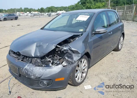 2014 Volkswagen Golf 2.0L Tdi from USA, damaged, VIN WVWDM7AJ7EW006825